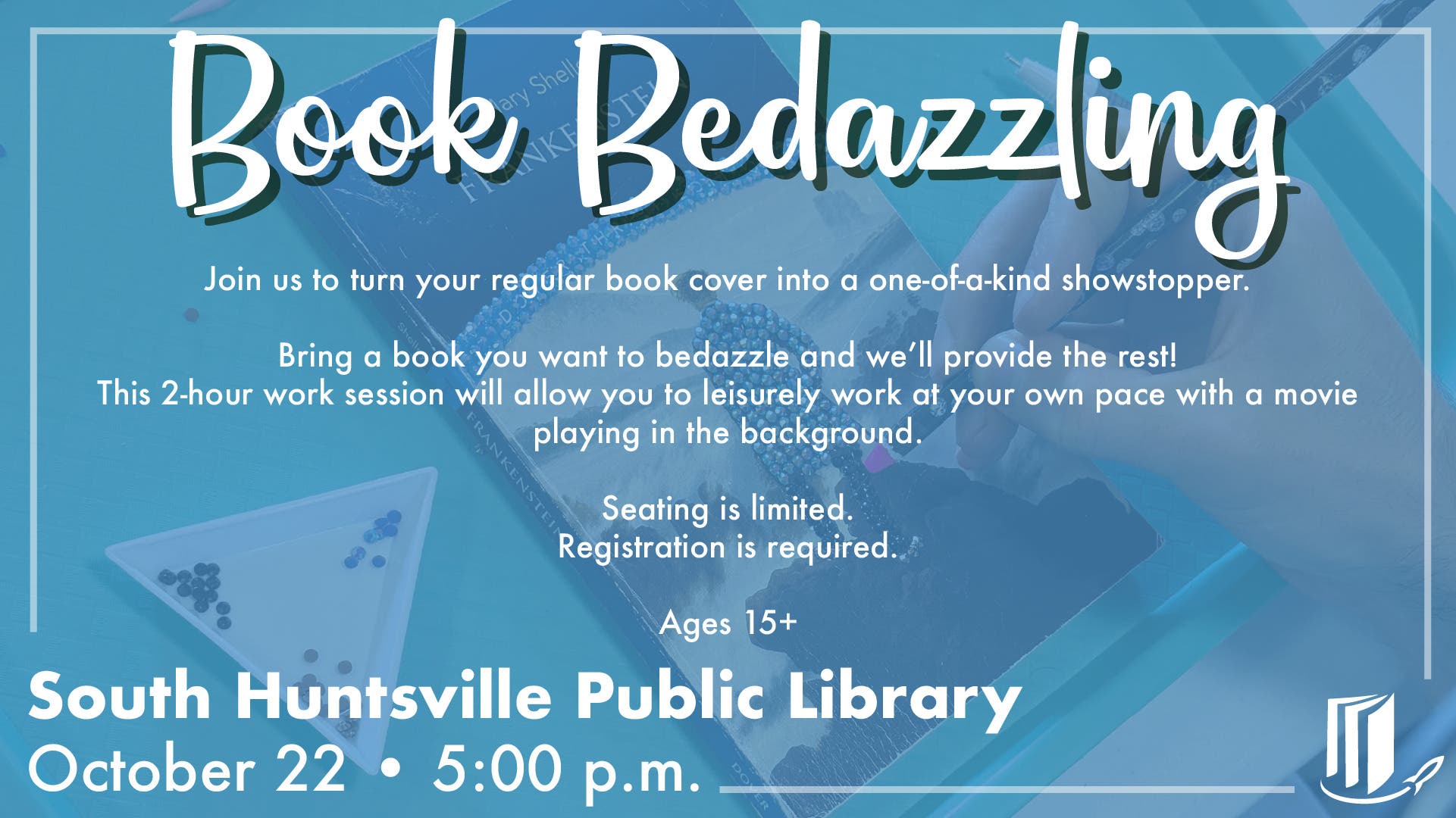 Book Bedazzling