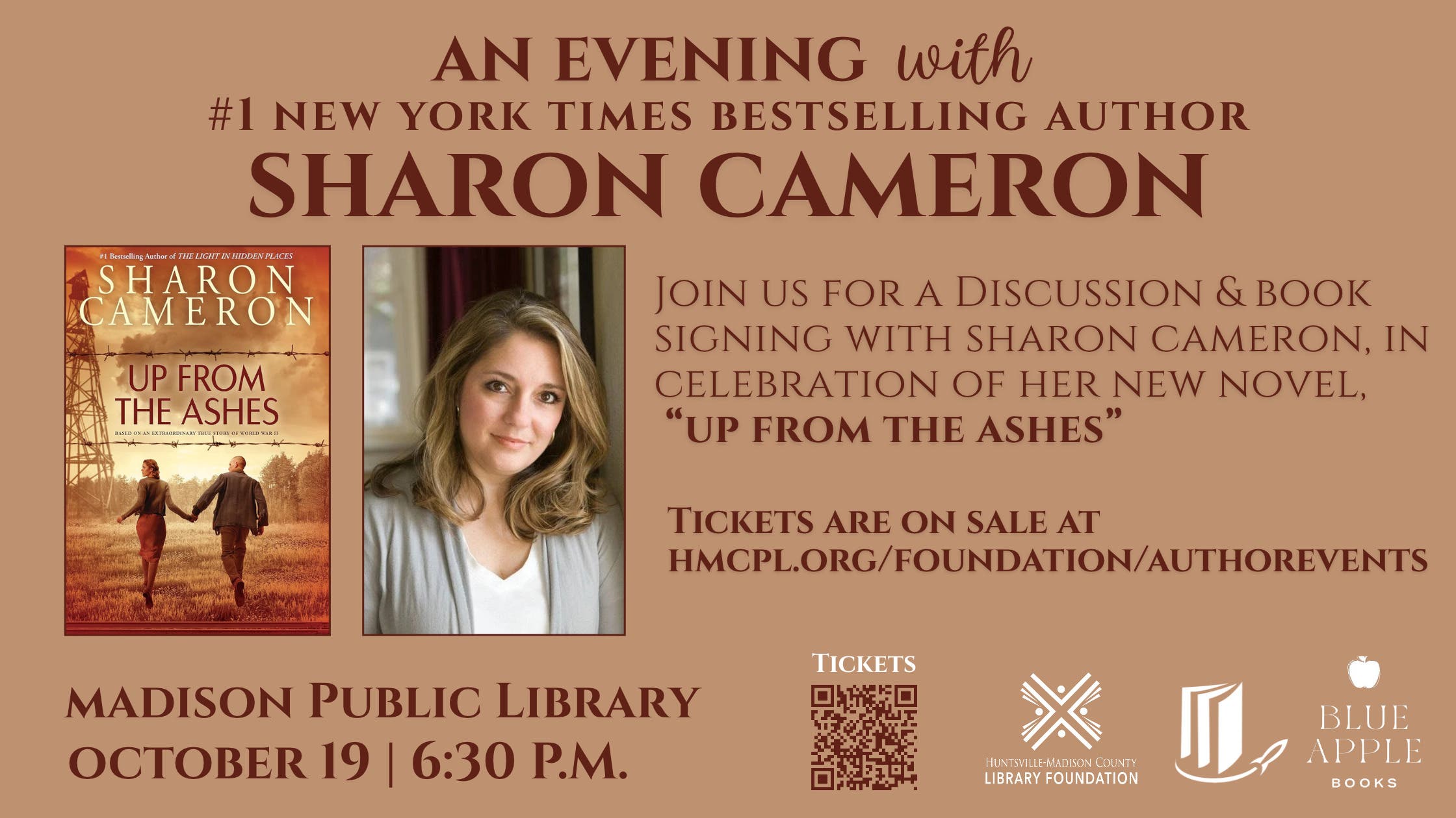 An Evening With Sharon Cameron
