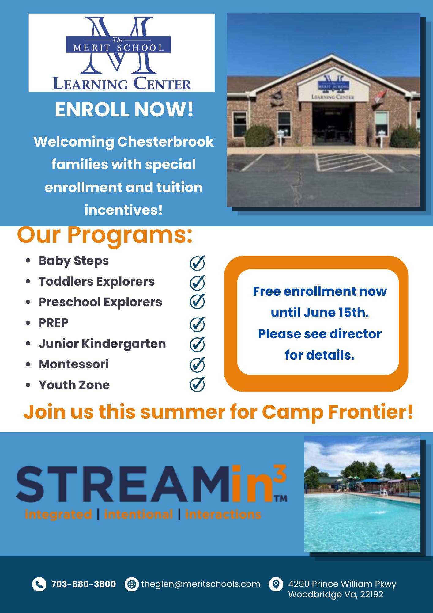 Now Enrolling: Merit School Learning Center at The Glen!