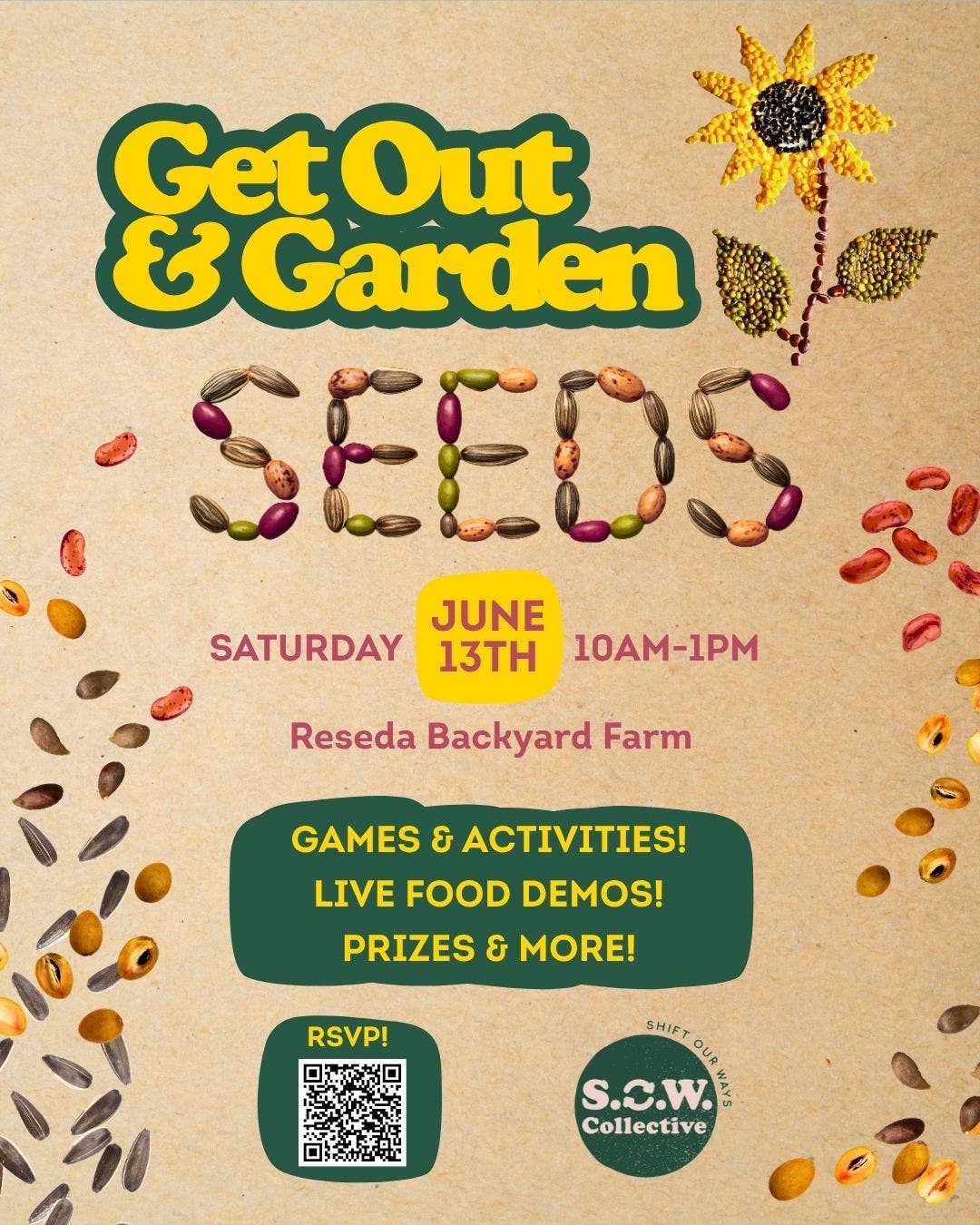 Get Out & Garden:  SEEDS!