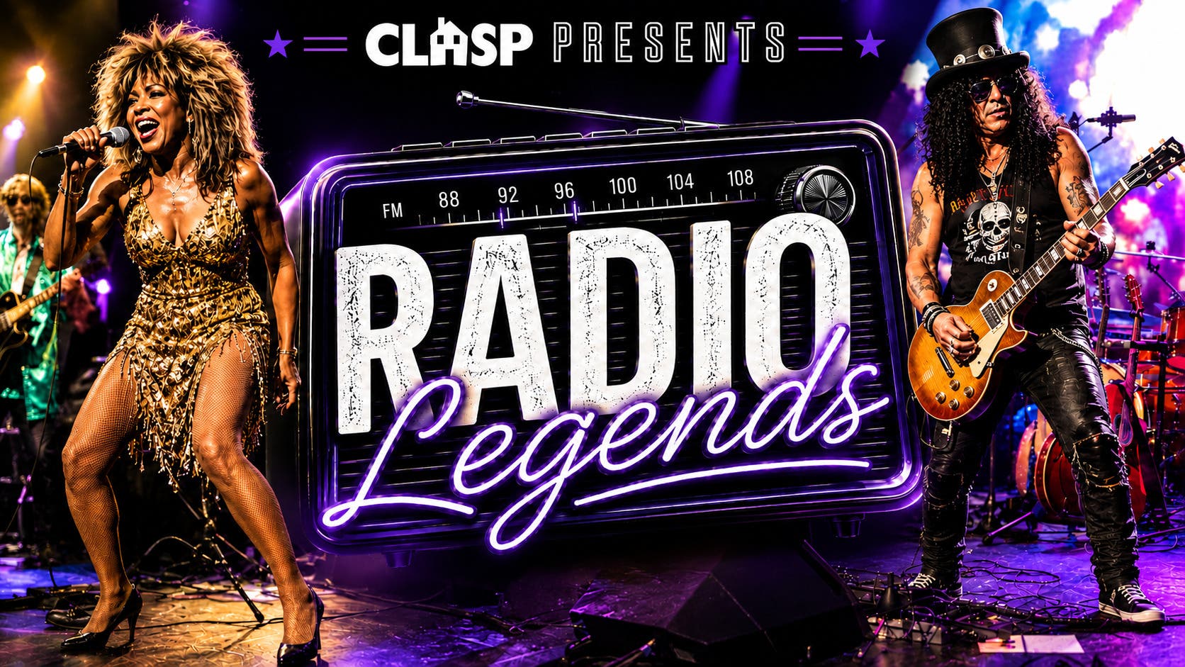 CLASP Presents - Radio Legends: Band Central Plays the Songs that Defined Generations