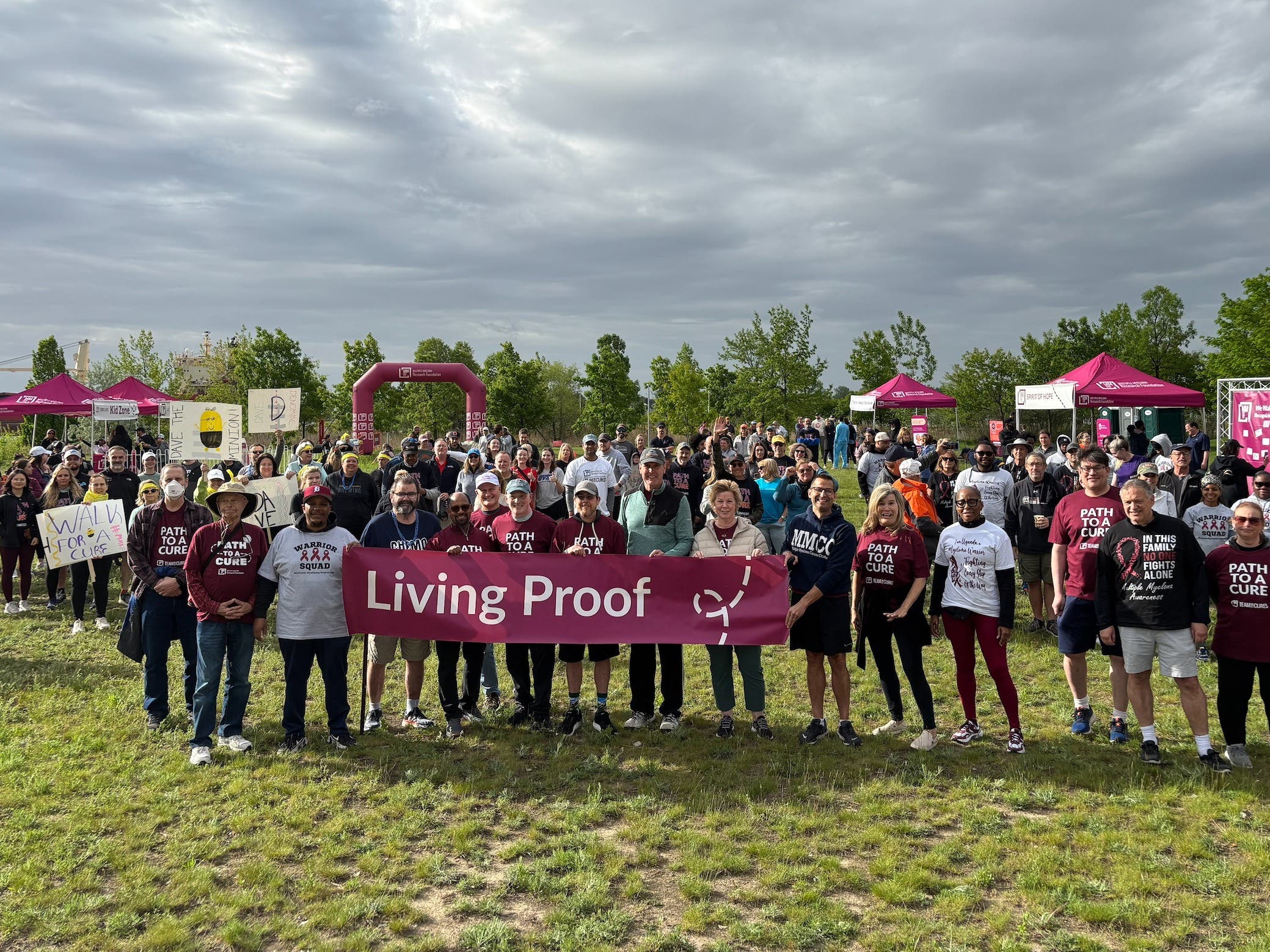 The MMRF Detroit Walk