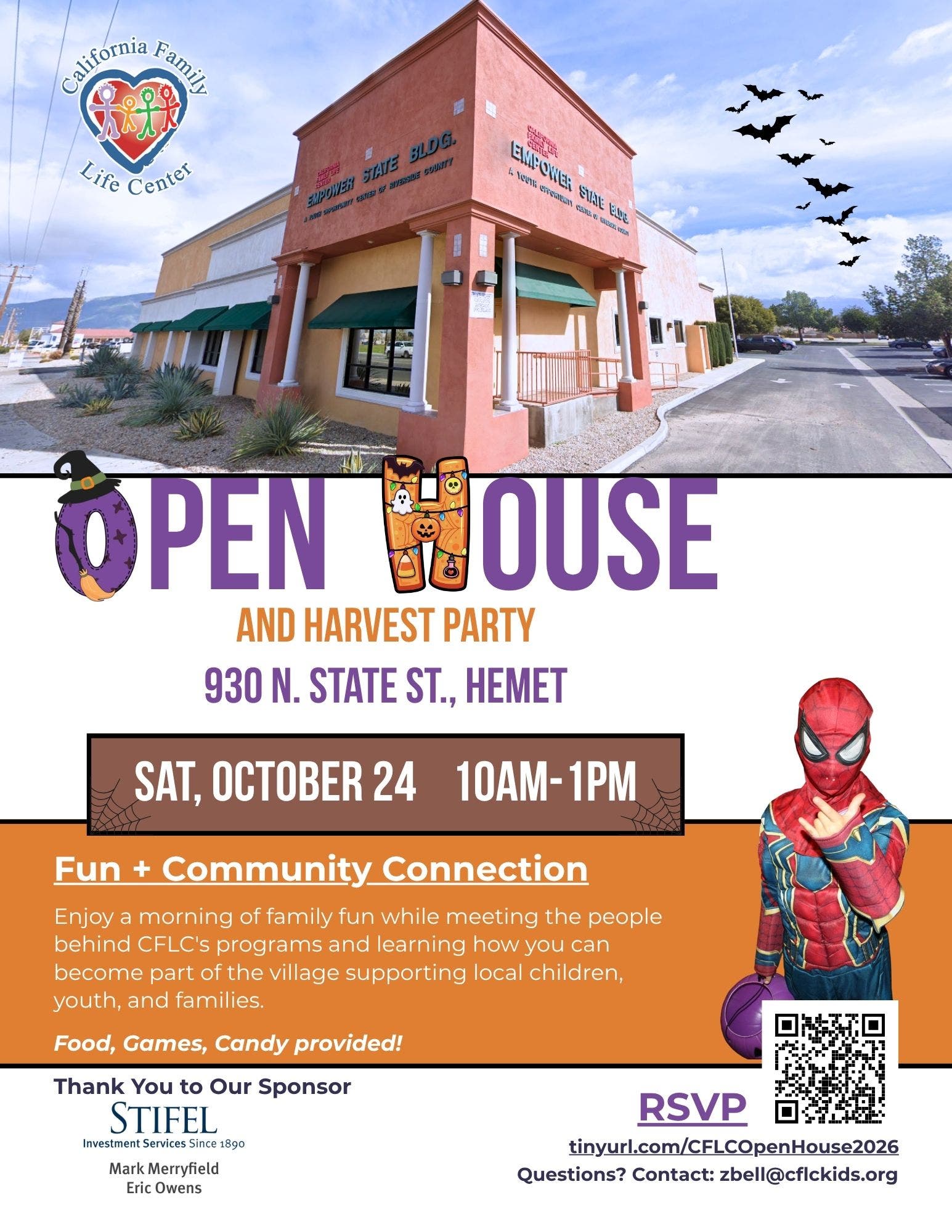 Open House and Harvest Party