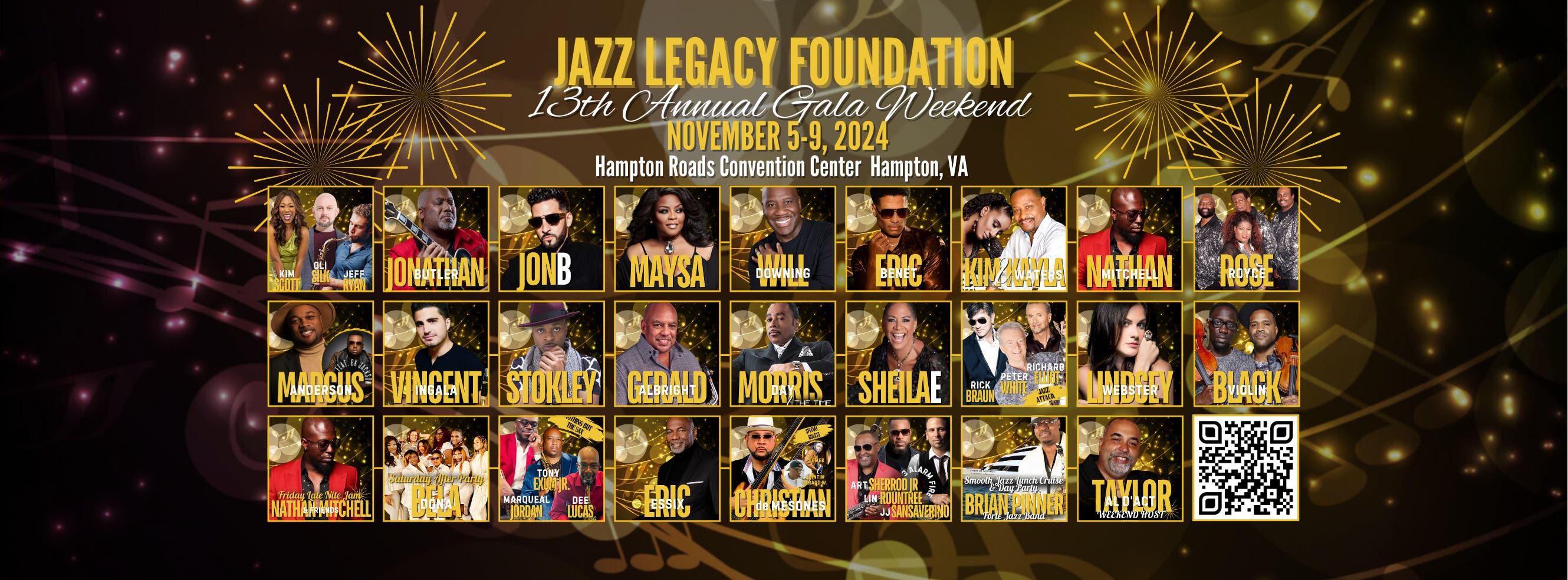 13th Annual Jazz Legacy Foundation Gala Weekend