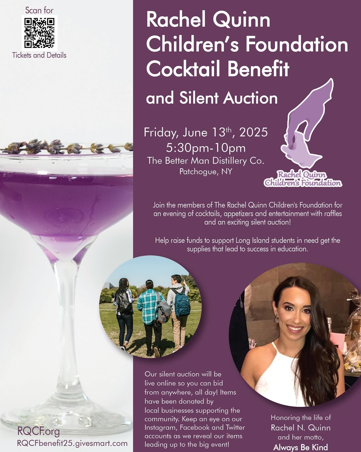 Rachel Quinn Children's Foundation Cocktail Benefit 2025