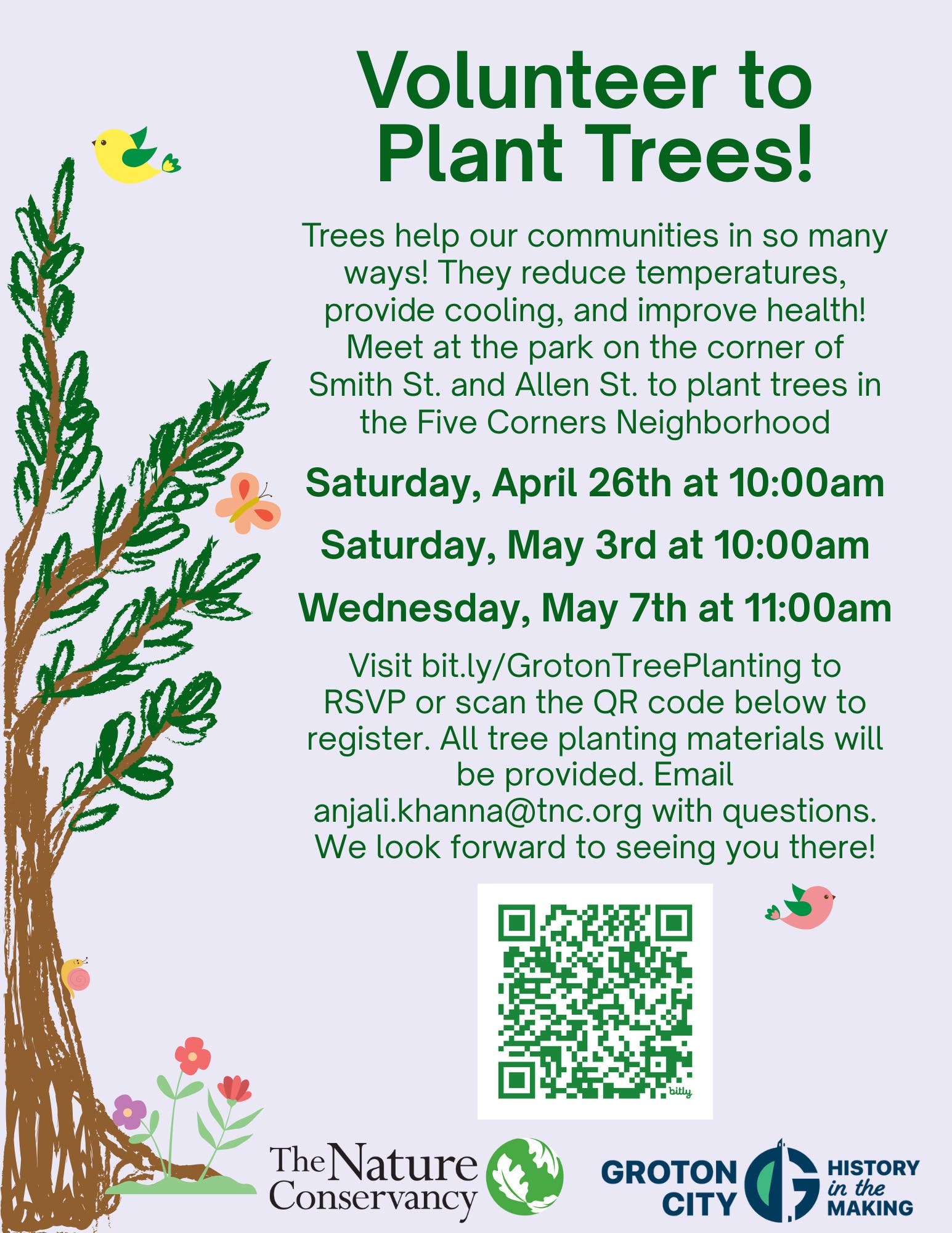 Volunteer to Plant Trees!