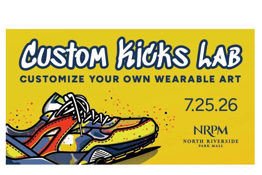 North Riverside Park Mall's Custom Kicks Lab