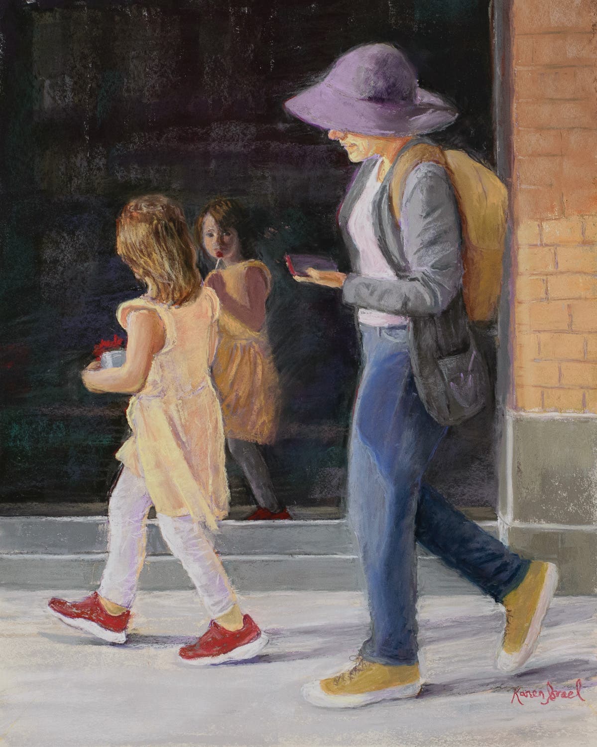 SCAN Presents Karen Israel will be Demonstrating “Slice of Life” in Pastel