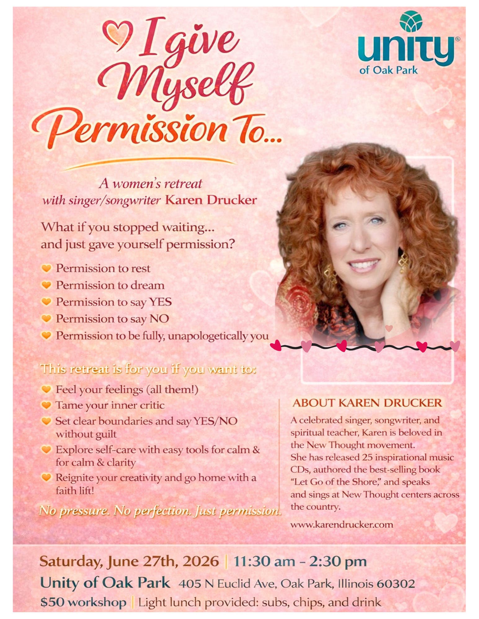 A Women's Retreat led by Karen Drucker