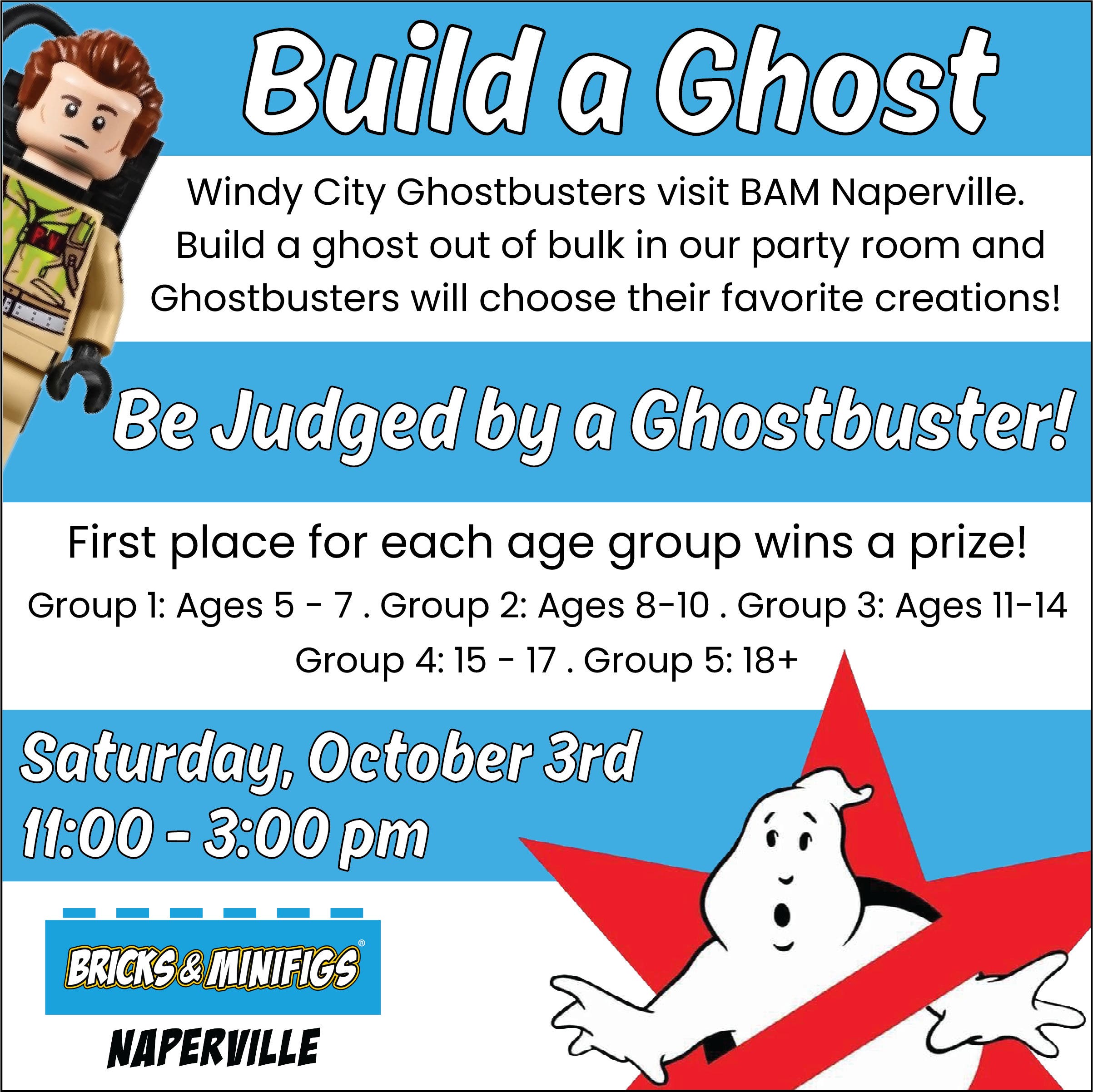 Bricks & Minifigs Naperville Build A Ghost Free Event