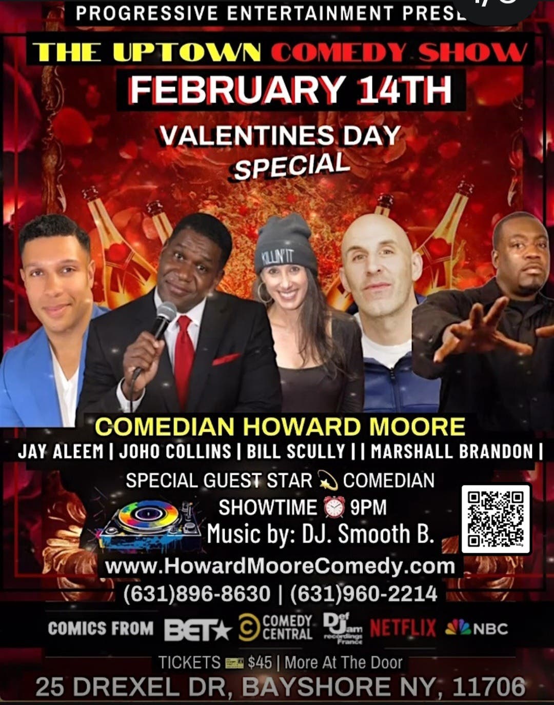 Hot Comedy featuring, Howard "ShowTyme" Moore and the "Uptown Comedy Show"