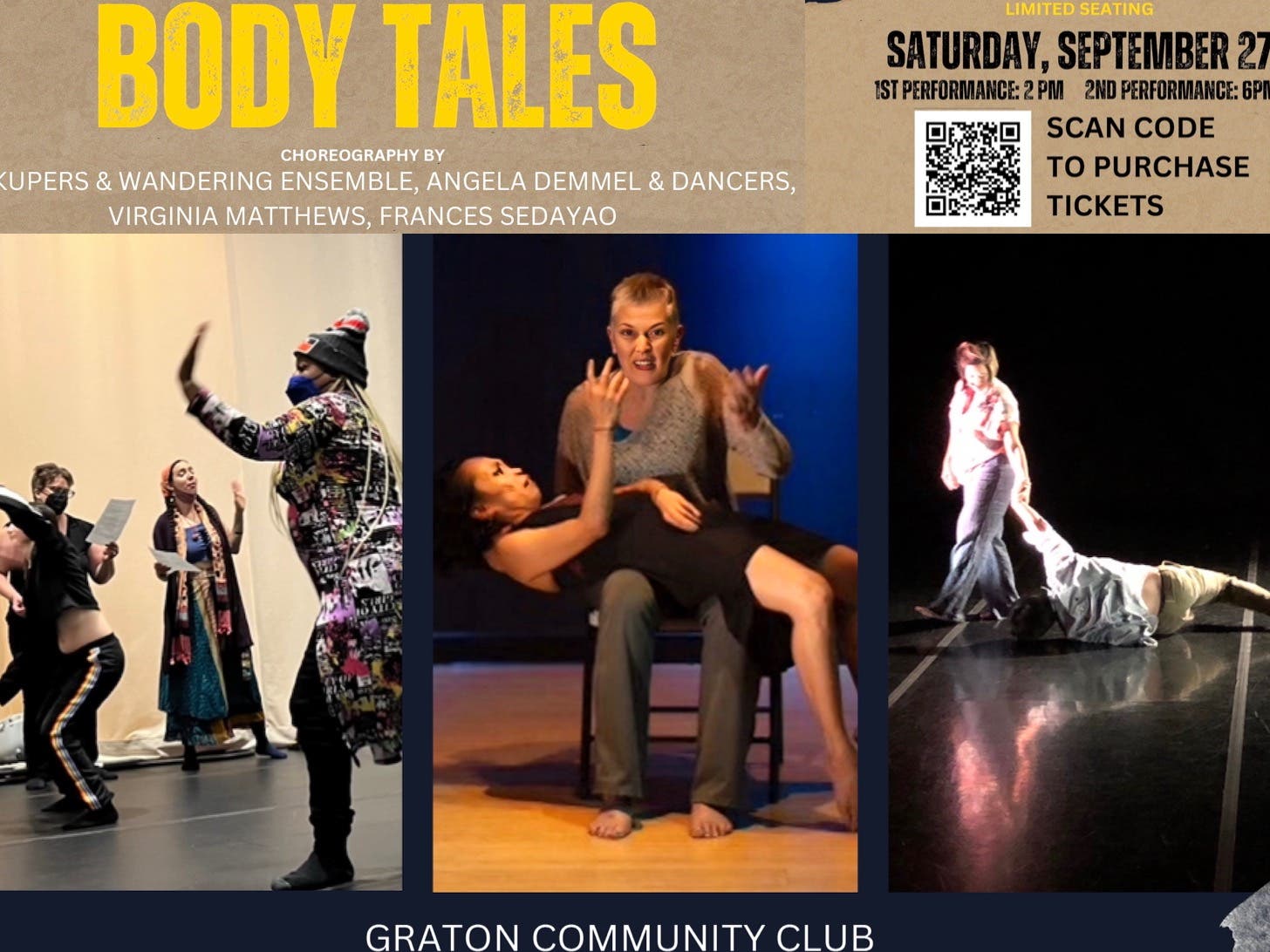 "BODY TALES" Dance Theatre