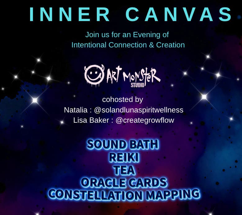 Inner Canvas: Sound Bath, Reiki, & Constellation Mapping Workshop