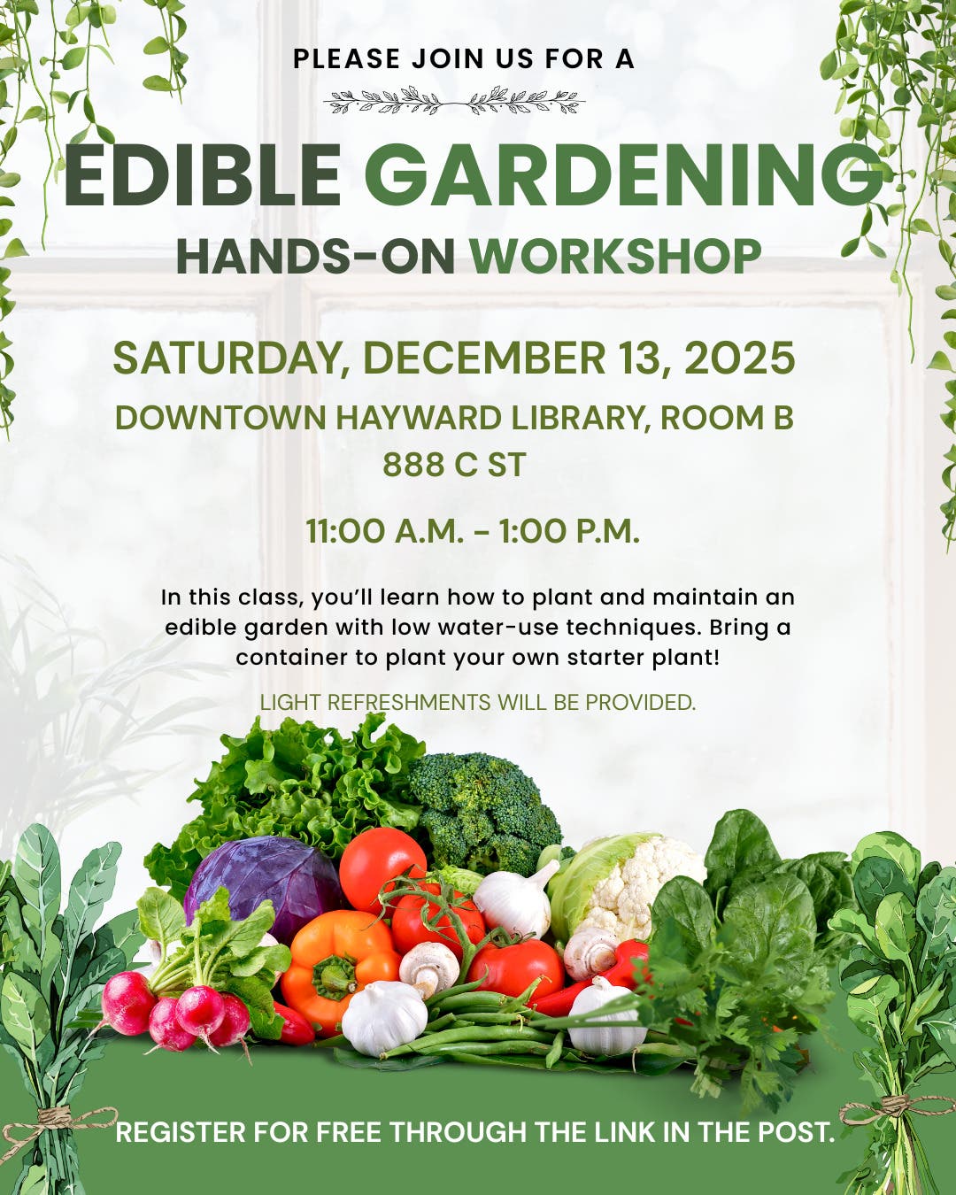 Edible Gardening Workshop