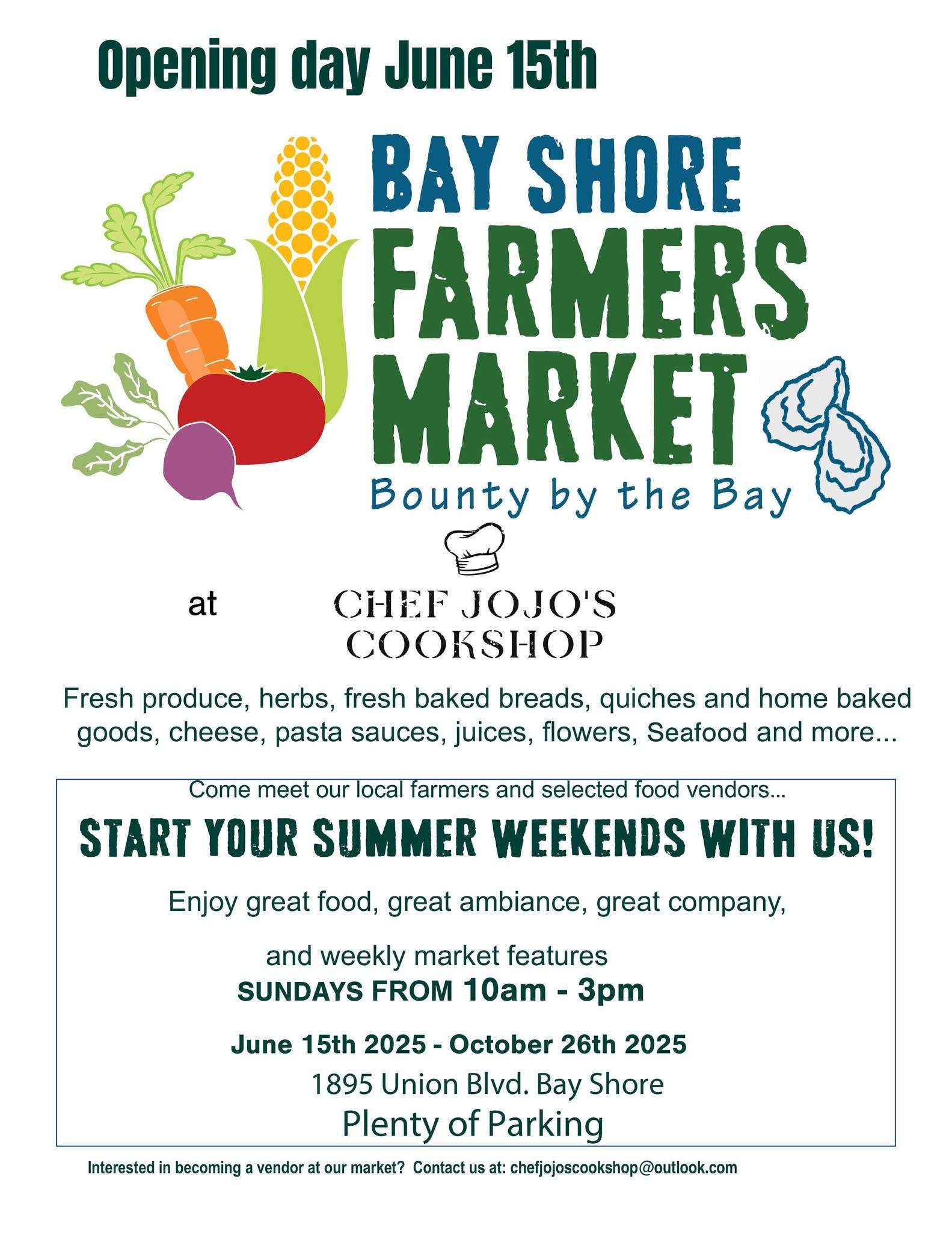 Bounty By The Bay Farmers Market is Back