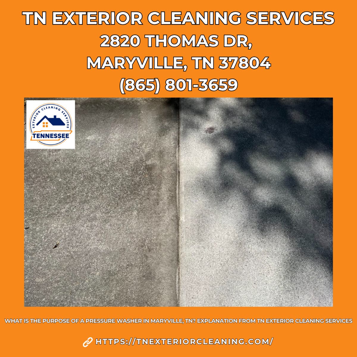 What Is Needed for Pressure Washing in Maryville, TN? Expert Tips From TN Exterior Cleaning Services