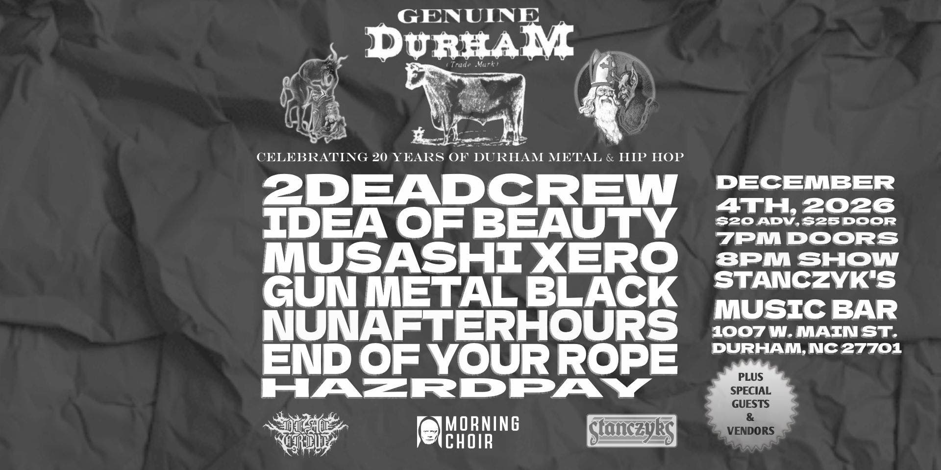 IDEA OF BEAUTY & 2DEADCREW at Stanczyk's