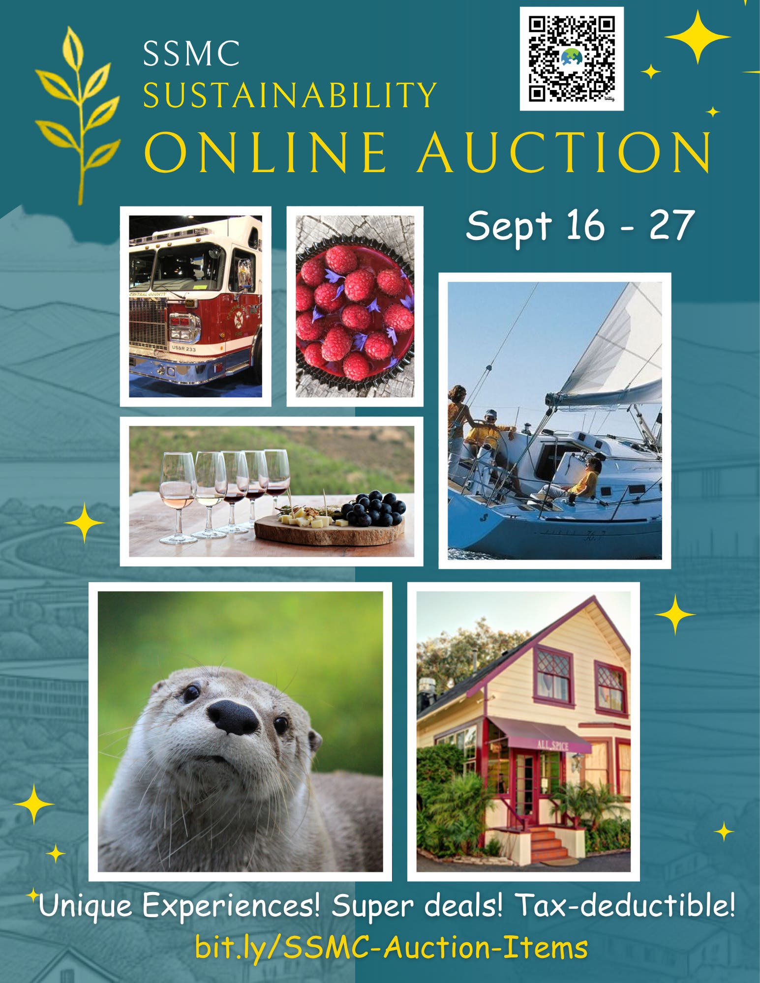 Online Auction to Support Local Sustainability