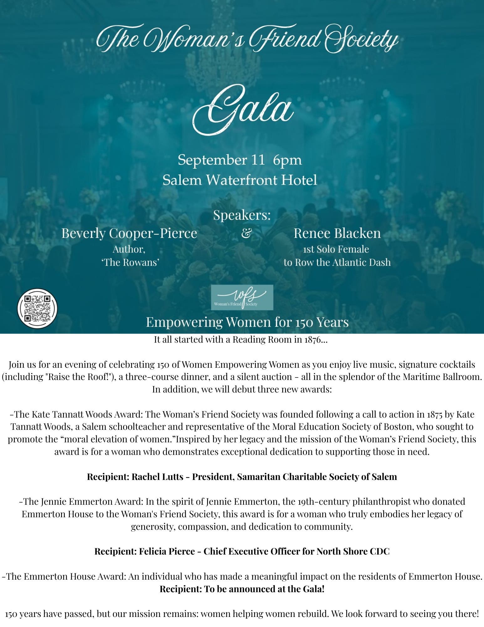 The Woman's Friend Society Gala