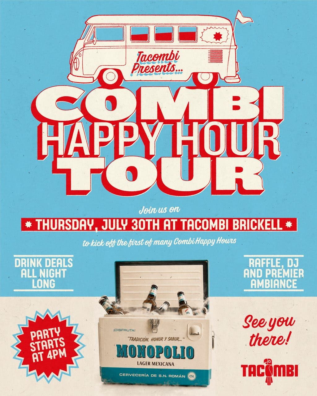 Tacombi presents Combi Happy Hour Tour