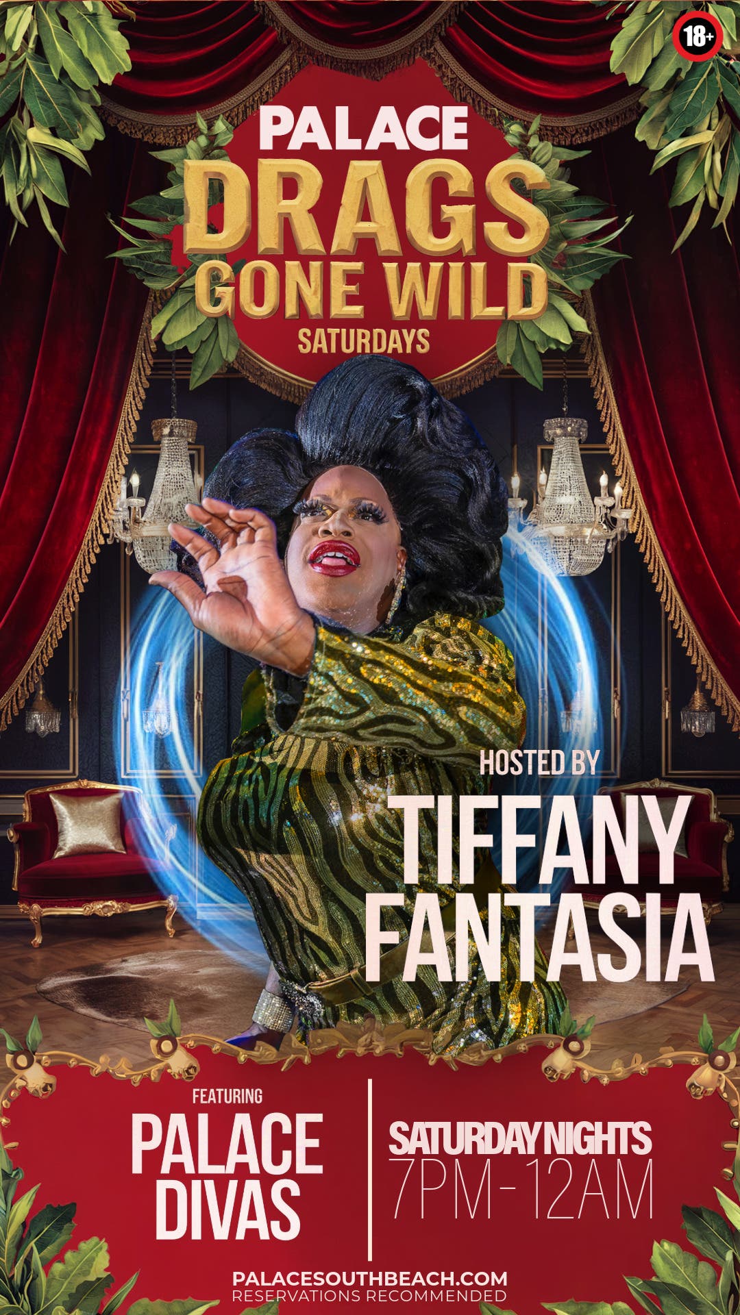 Palace presents Drags Gone Wild: Saturday Night Drag Party