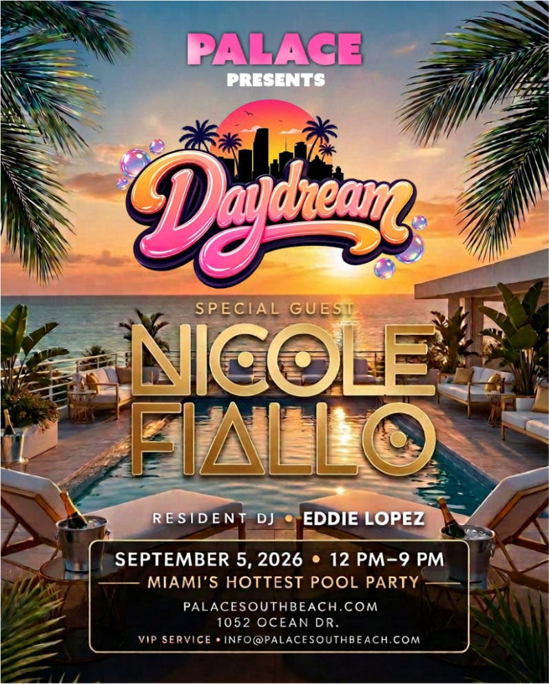 Palace presents Daydream Pool Party
