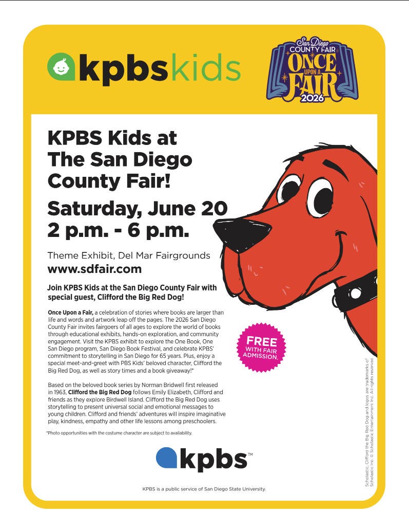 KPBS Kids: The San Diego County Fair with Clifford!