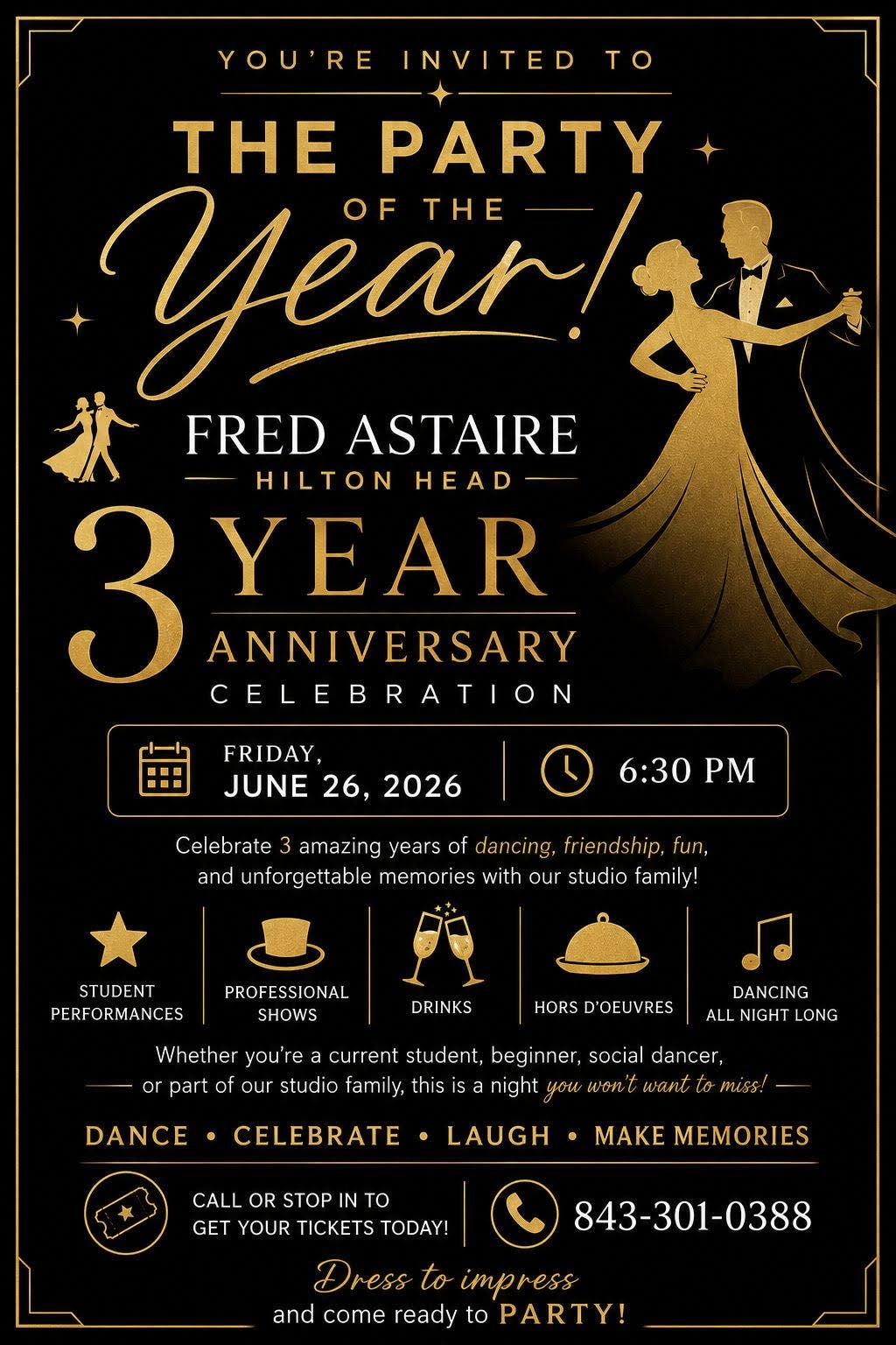 3 Year Anniversary Party