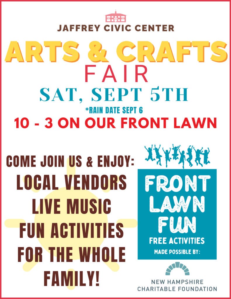 Jaffrey Civic Center Arts and Crafts Fair