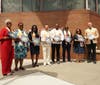 Dr. Hong, Tao-Tze presented the Compass Clock of Conscience to several influential leaders.