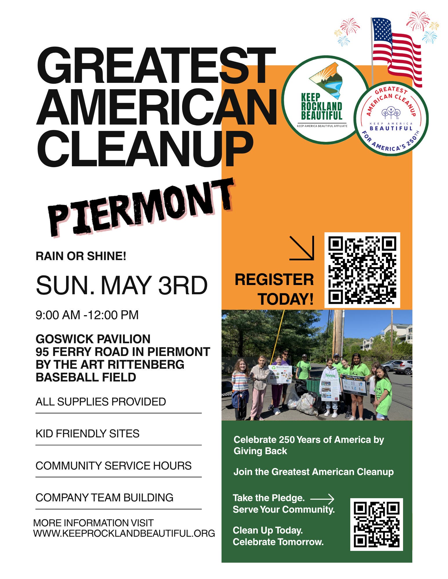 Greatest American Cleanup Piermont