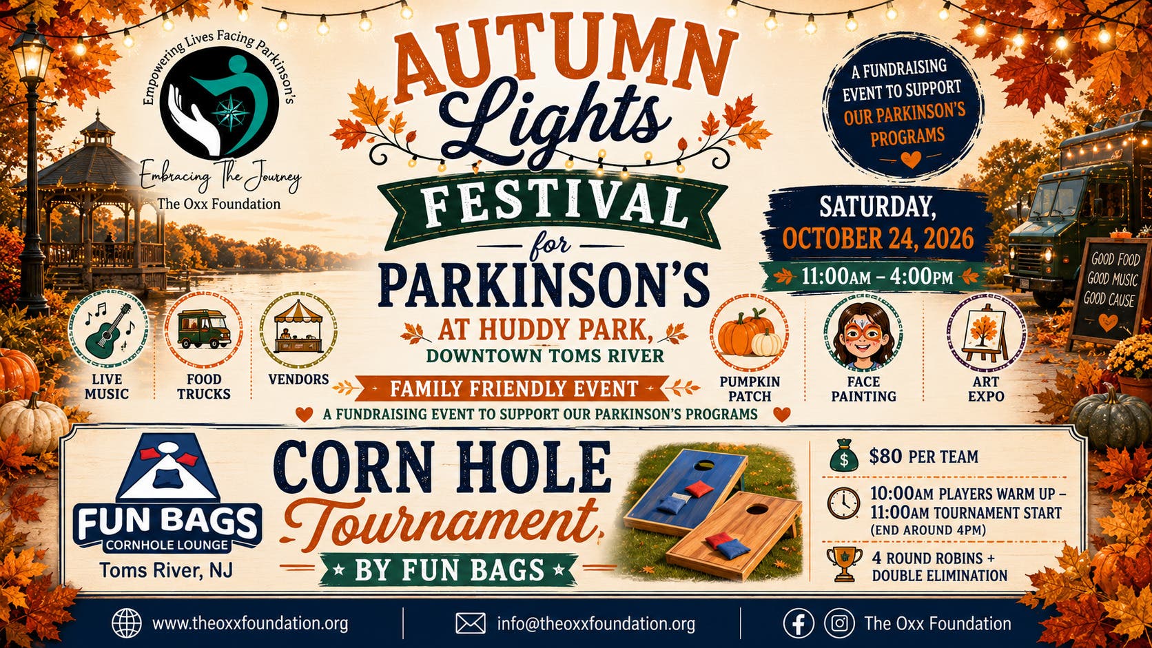 Autumn Lights Festival For Parkinson's