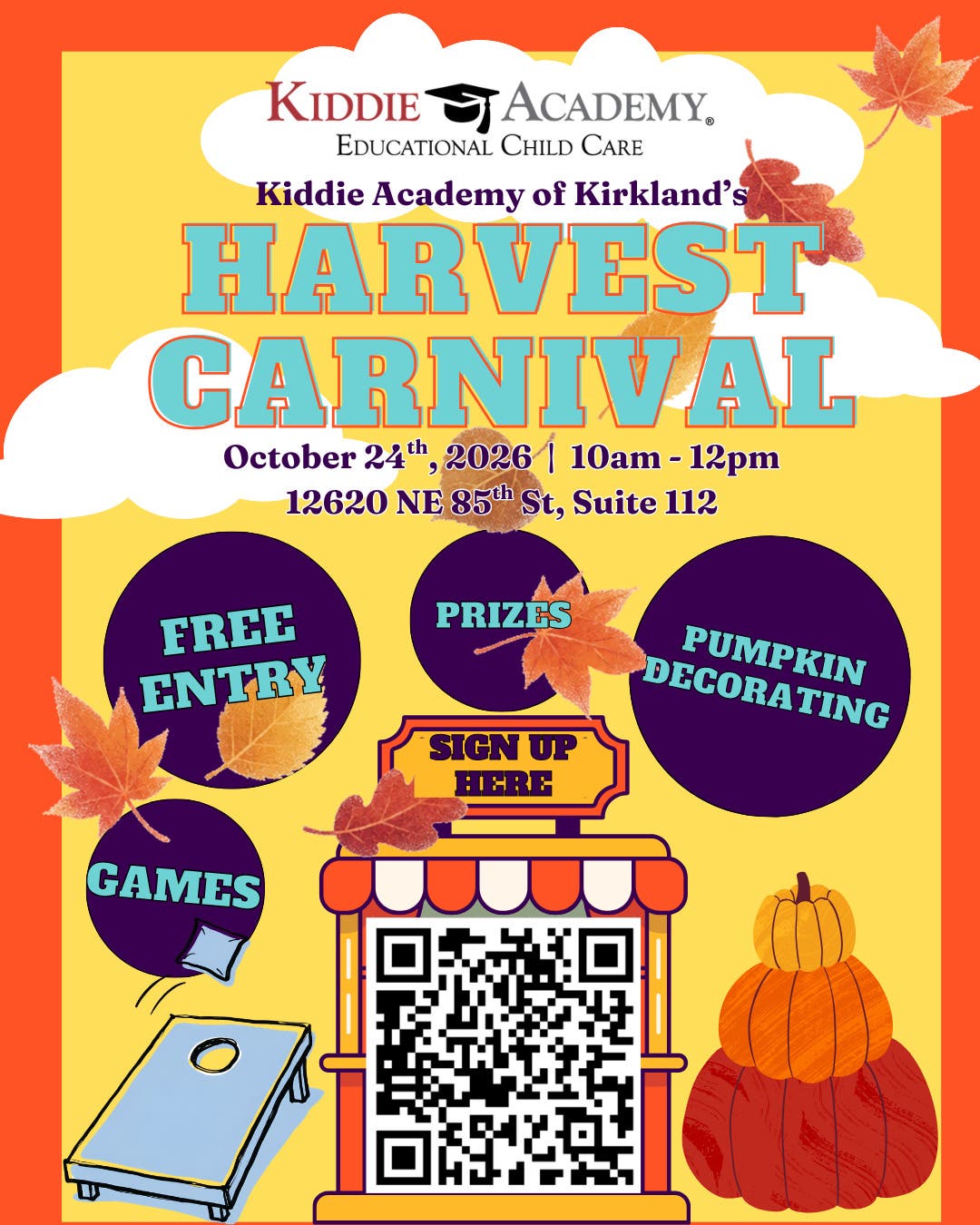 Harvest Carnival with Kiddie Academy Kirkland