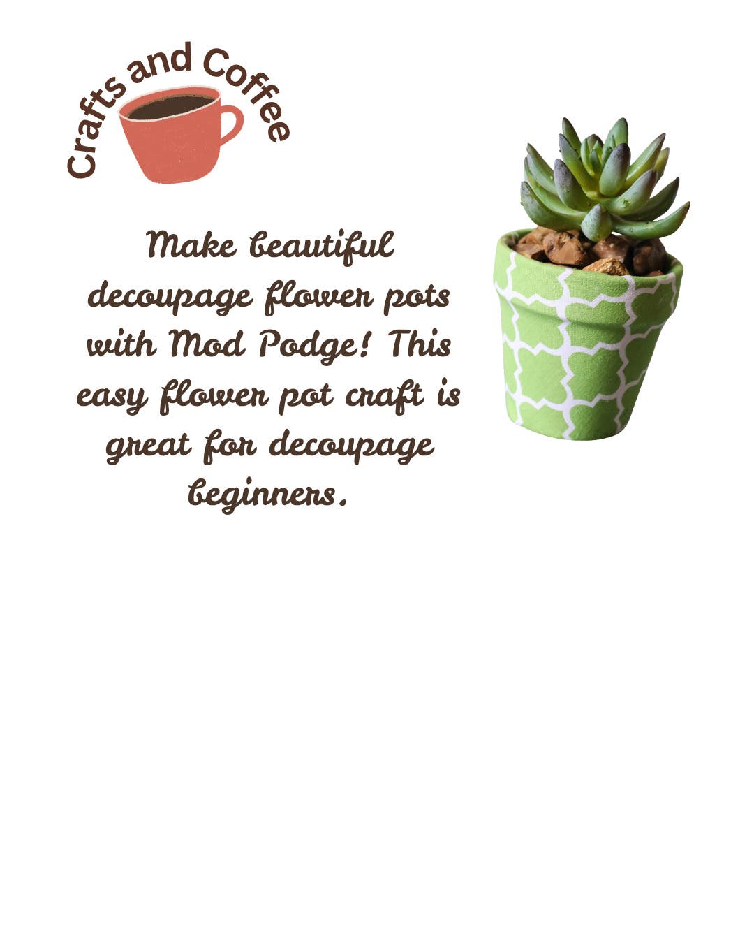 Crafts and Coffee at the East Falmouth Library