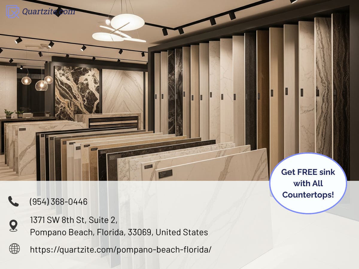 Elevate Your Coastal Home with Premium Granite and Quartzite Countertops in Pompano Beach