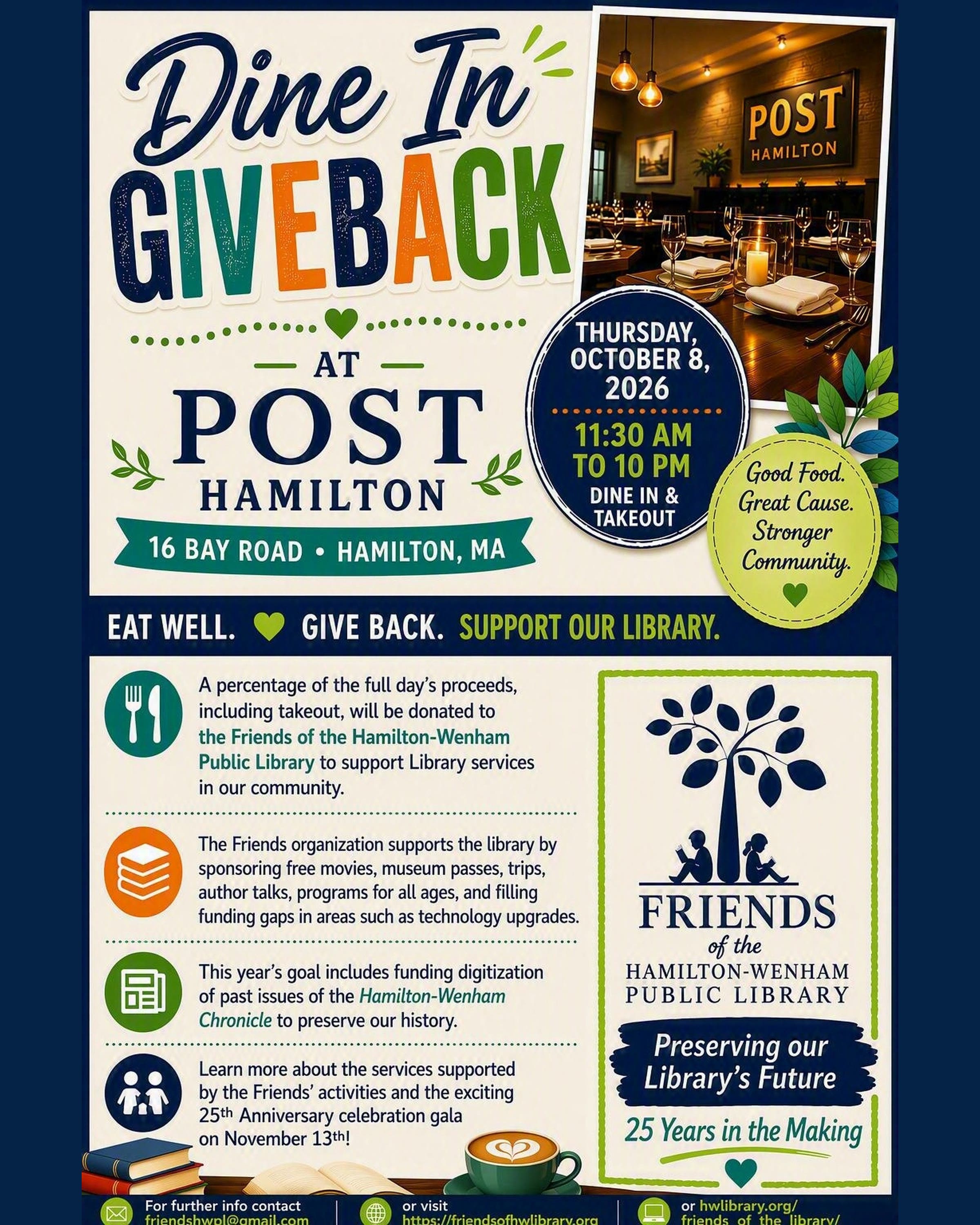 Dine In Giveback