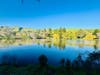 A photo of a lake at Ed Levin County Park in Milpitas. 