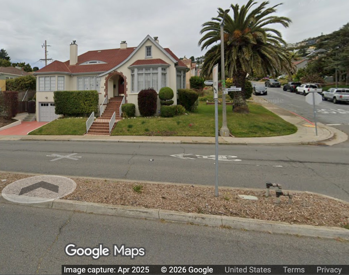 The home where a mother killed her family in 2025. 