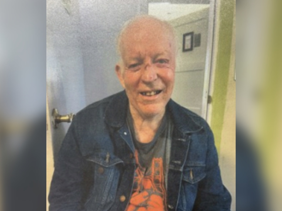 A photo of Andrew Buckley, who police say was last seen on Monday morning. 