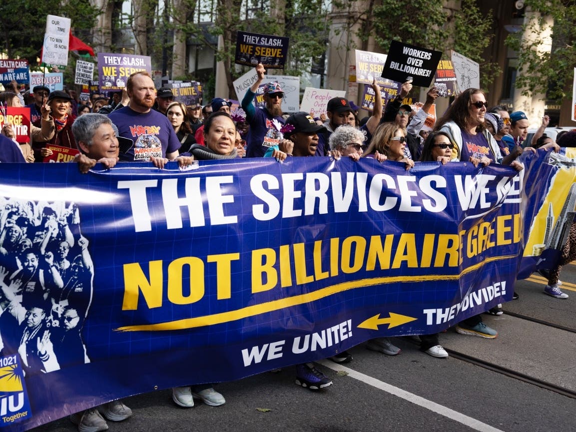 Images From Bay Area May Day Protests | Alameda, CA Patch