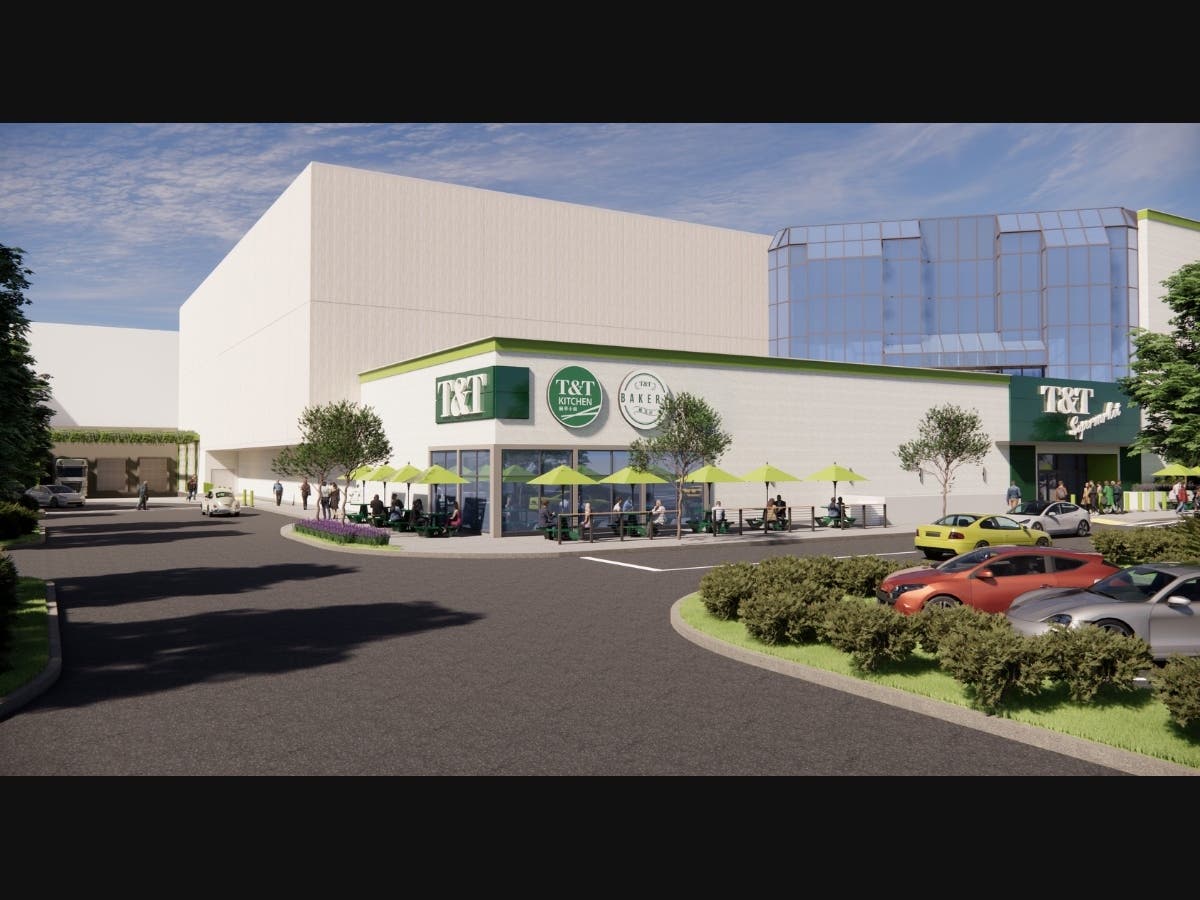 A rendering of what the Newark store could look like. 