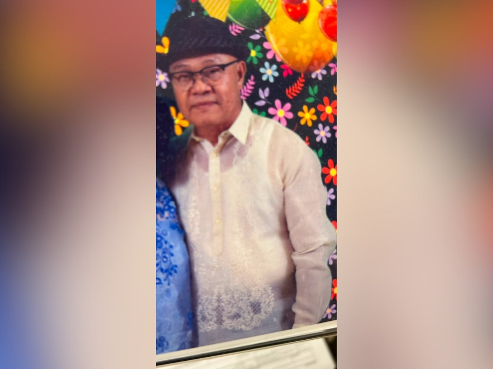 Tito C. Montances was reported missing after failing to return home Tuesday, police said.