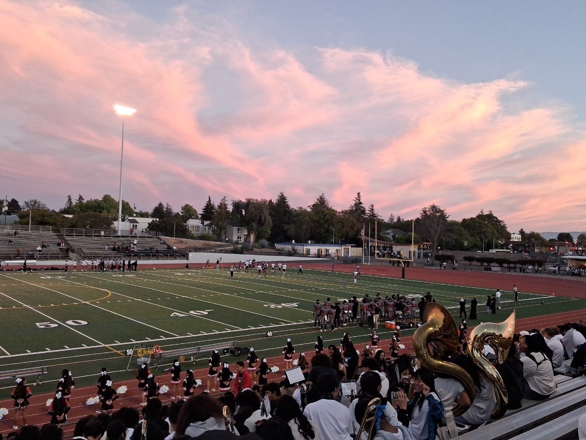 A photo of a Washington High School football game on Friday, Aug. 18, 2026. 