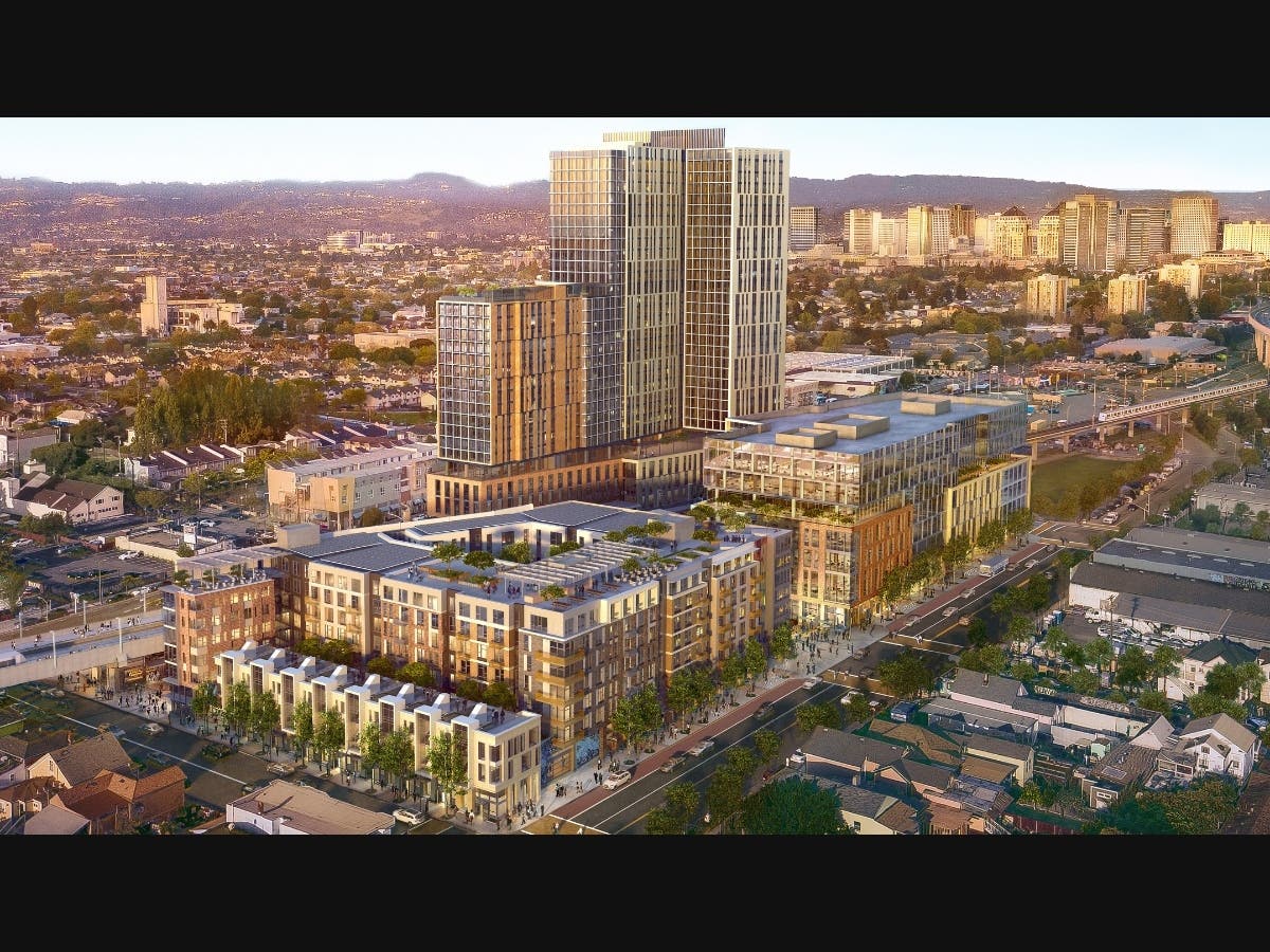 A rendering of the project.
