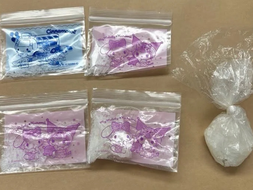 Drugs seized during the officer's investigation, police said.
