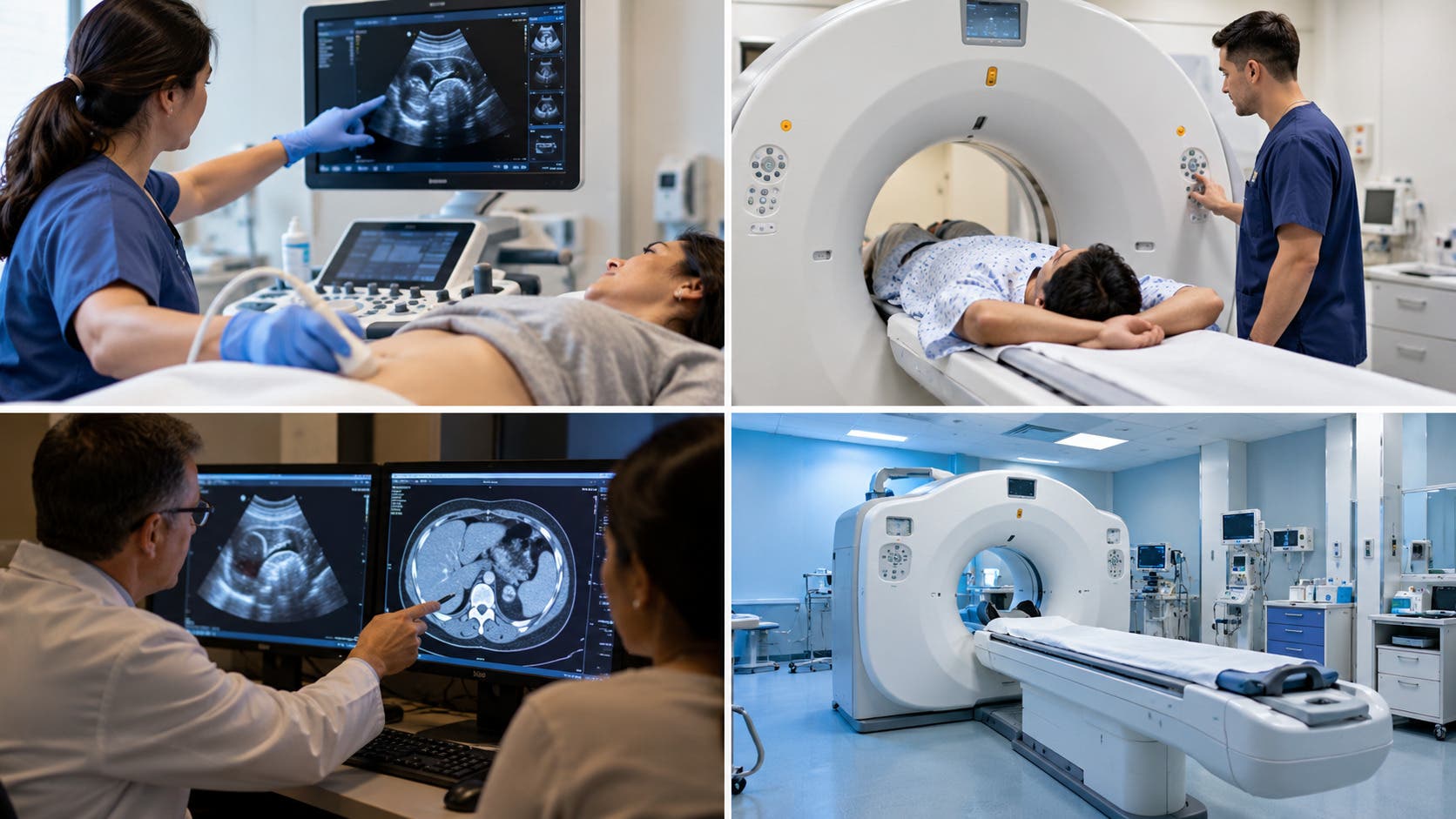 Exploring Diagnostic Imaging Options: Ultrasound and CT Scans in Houston