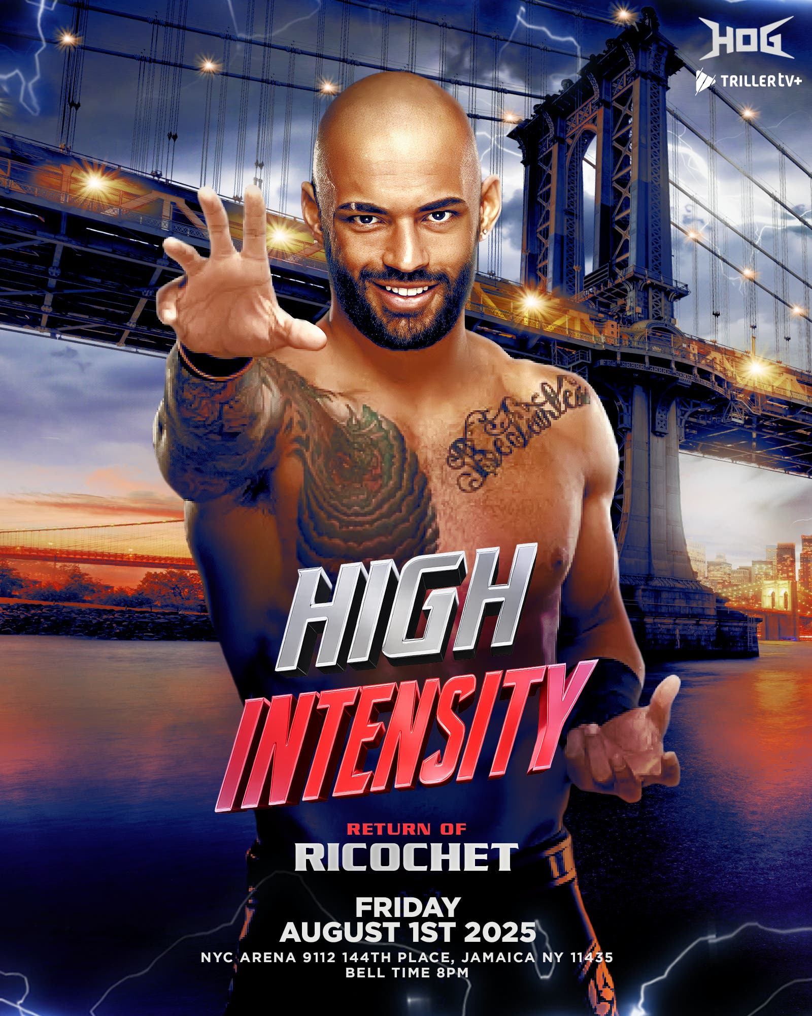 Aug 1 | HOG High Intensity | Jamaica, NY Patch