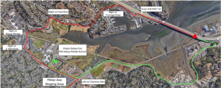 Evacuation Map Released For Mill Valley Drill | Mill Valley, CA Patch