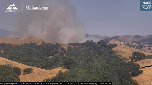 Two Close Brush Fires Break Out In The Pinole Hills | Pinole, CA Patch