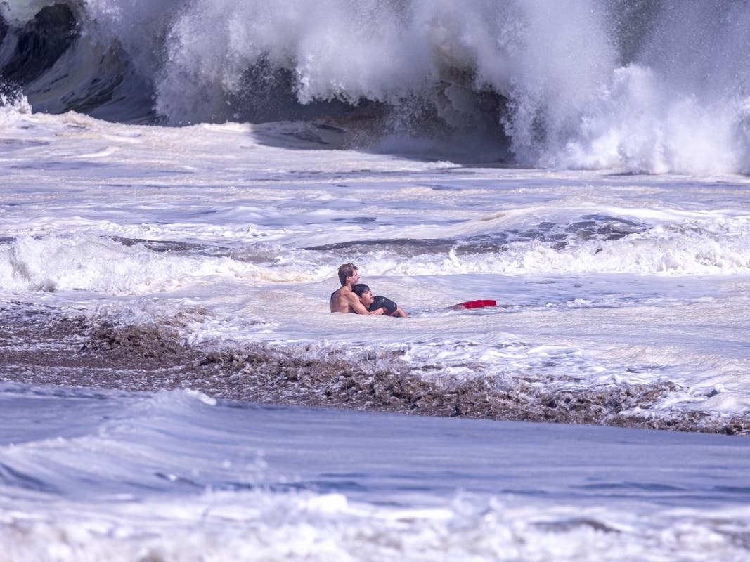 Watch: Teen Lifeguard Battles Pounding Surf To Save Boy From Drowning At Bay Area Beach